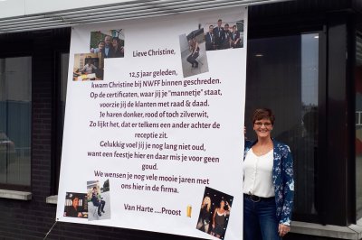 afbeelding Christine Koop viert 12,5 jarig jubileum